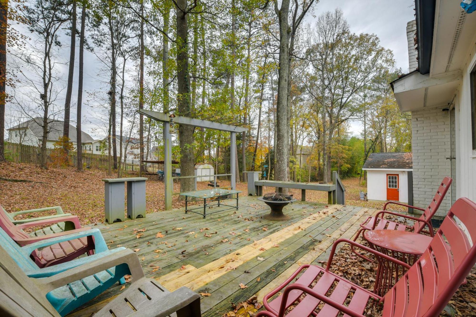 Serene Family Home With Deck In Knightdale! Екстериор снимка