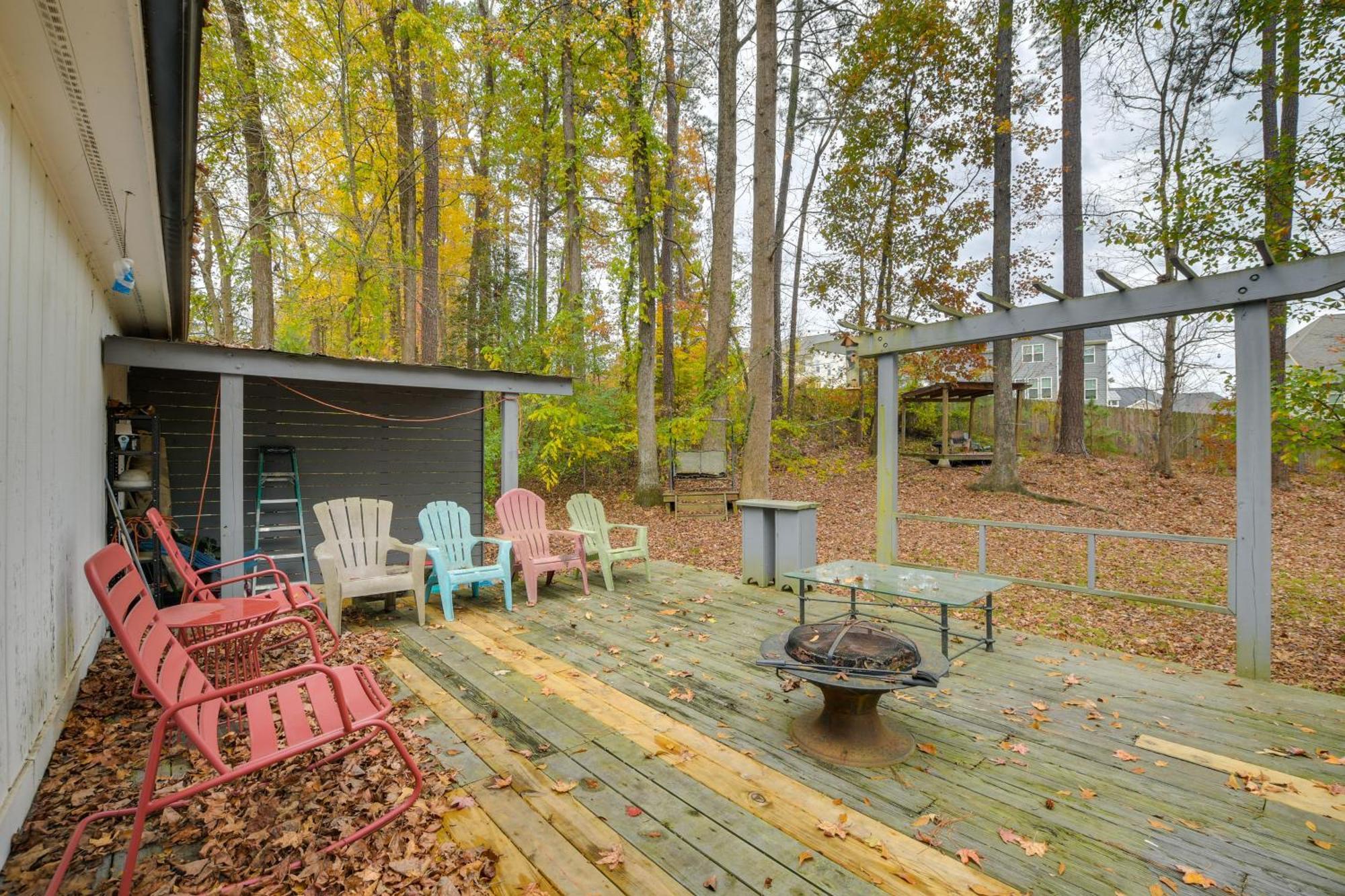 Serene Family Home With Deck In Knightdale! Екстериор снимка
